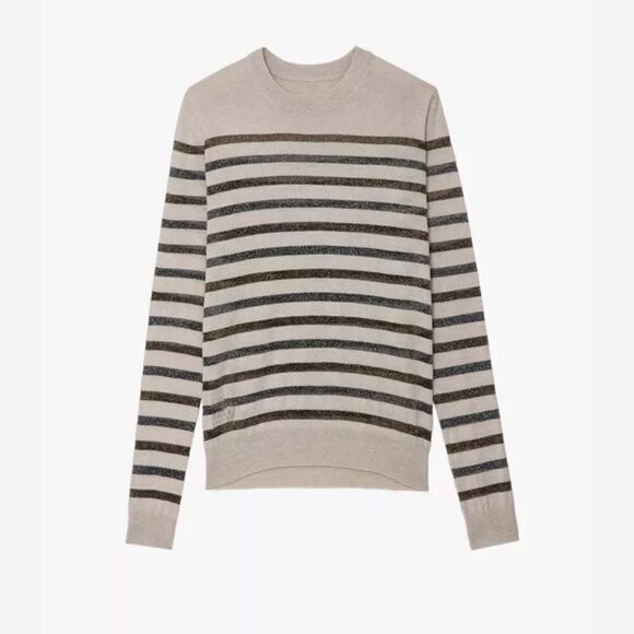 Zadig & Voltaire Life We Stripes Sweater NWT MEDIUM - Picture 5 of 13